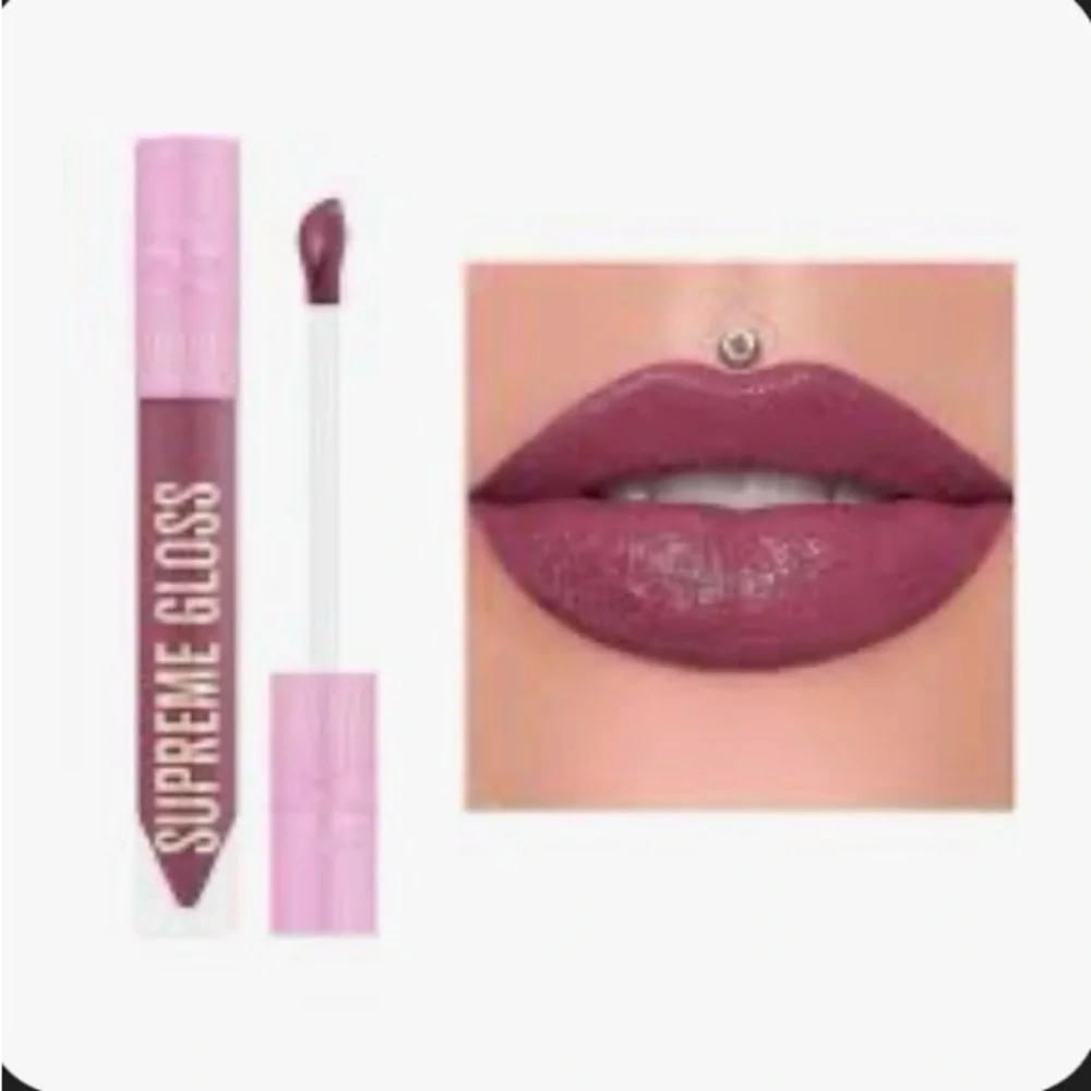 Jeffree Star IMPROPER Supreme Gloss-rich deep berry rose